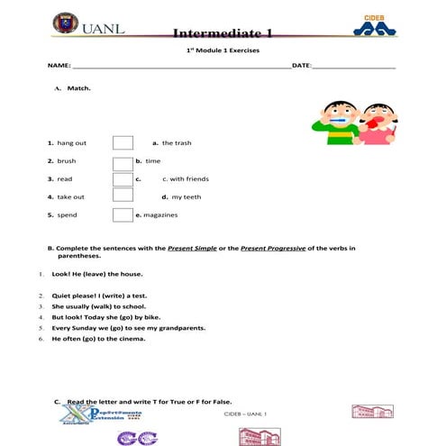 Modulo 1 exam (ago dec10)