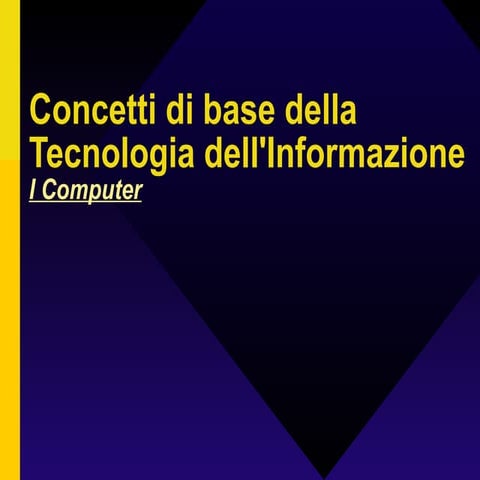 Modulo1 lezione1