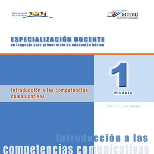 Modulo 1 primer ciclo | PDF