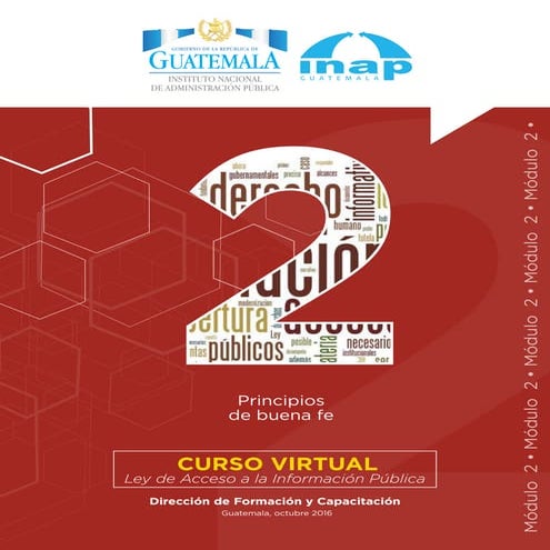 Módulo 2 ley de acceso a la información pública