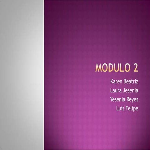 Modulo 2 (mapa) | PPTX
