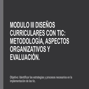 Modulo 3
