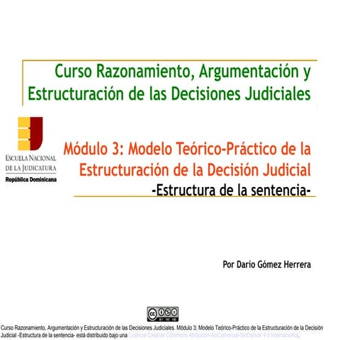 ENJ-100 Módulo 3 - Curso Razonamiento, Argumentación y Estructuración de las ...
