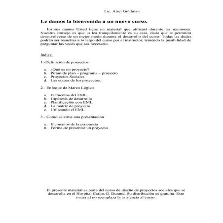 Modulo 3 DiseñO De Proyectos Sociales