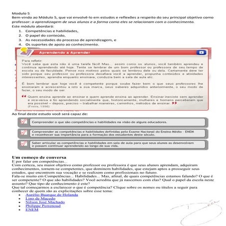 Modulo 5 | PDF
