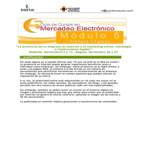 Riesgos legales en la web 2.0