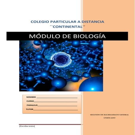 Modulo biología 2 | PDF