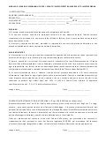 modulo scarico di responsabilita generico