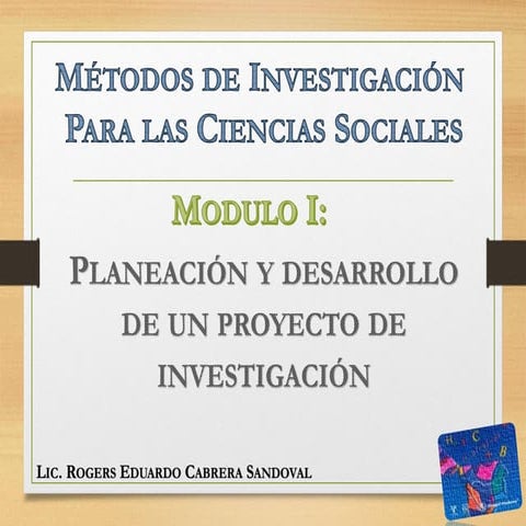 Modulo I.2 - Variables e Hipótesis