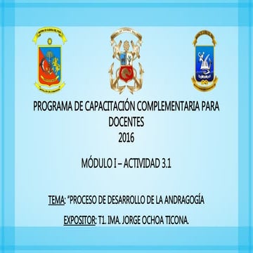 Modulo I ACTIVIDAD 3.1