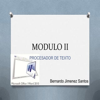 Modulo ii