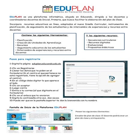 Eduplan (Sistema de Planeación Docente) | DOCX