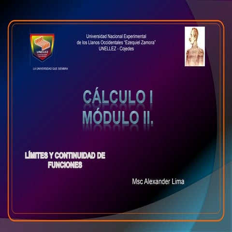 Modulo II Límites y Continuidad de Funciones 