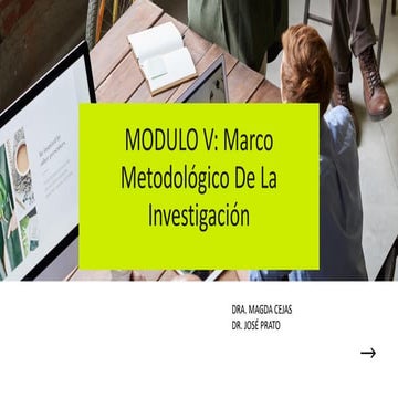 Marco Metodológico para investigación ii