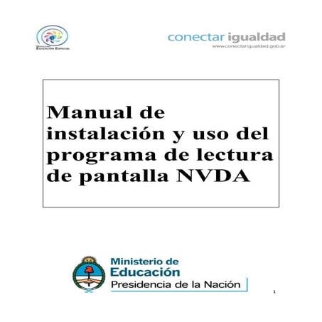 Manual NVDA | PDF