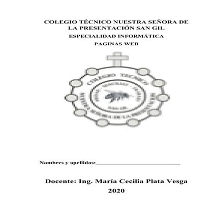Modulo paginas