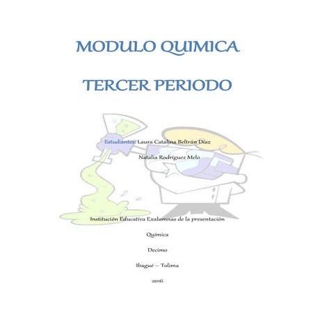 Modulo quimica