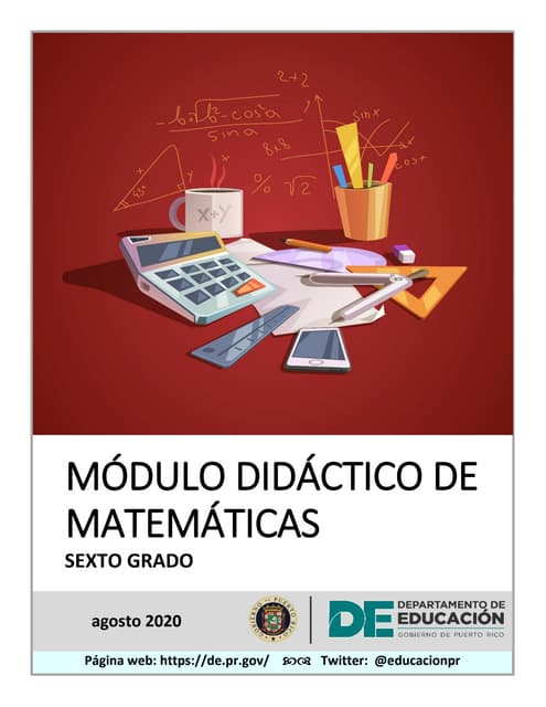 Modulo Matemática 6 | PDF