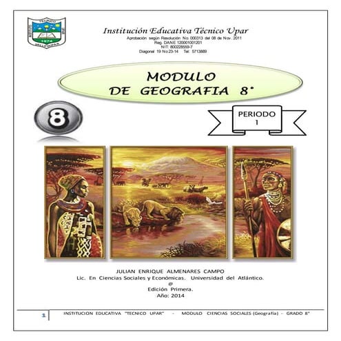 Modulo taller geografia g_8°_1_periodo_share
