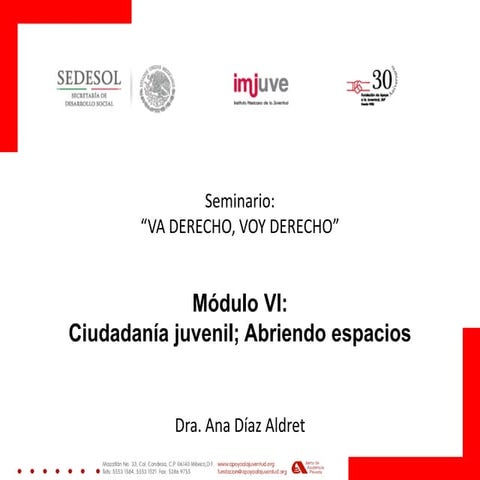 Módulo VI Cátedra Logos