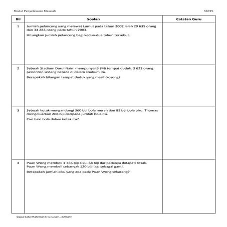 100 soalan Matematik Ting1 | PDF