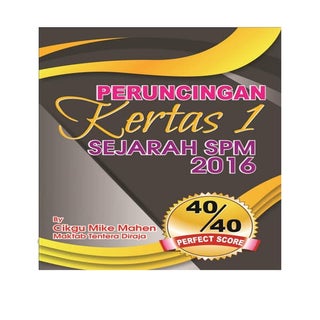 Modul Pintar Sejarah K1 SPM. Cg Mik...