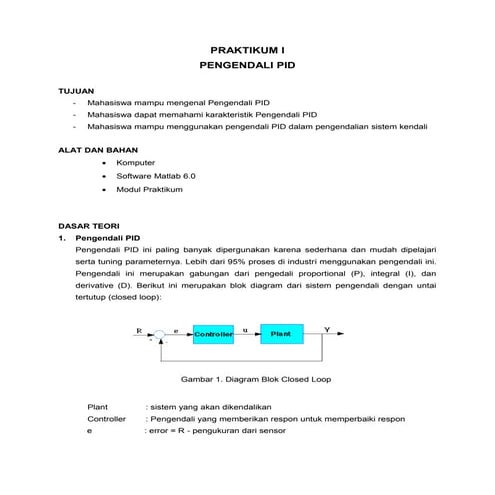 Modul praktikum kendali lanjut