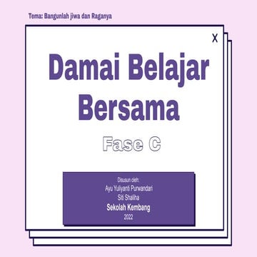 Modul Projek Bangunlah Jiwa dan Raganya - Damai Belajar Bersama - Fase C.pdf