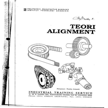 Modul Teori Alignment_Politeknik Manufaktur Bandung (PMS-ITB)_Duddy ...
