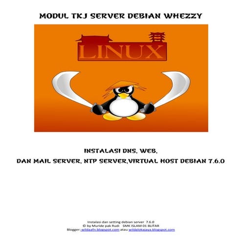 Modul membuat server debian whezzy terbaru by:afn