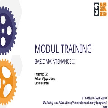 Basic training maintenance | PPTX