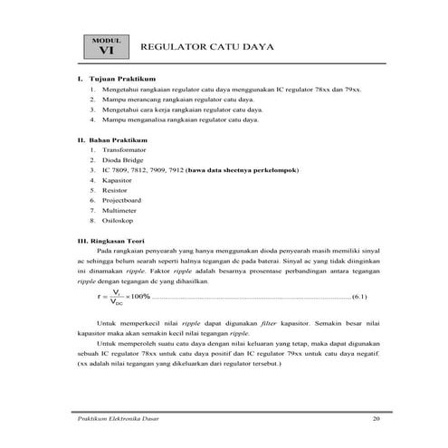 Modul vi | PDF