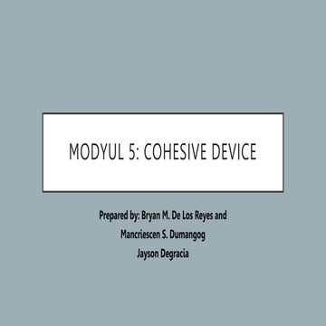 Modyul-5-COHESIVE-DEVICE cohesivesr .pptx