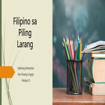 Modyul-5_Bionote_Filipino-sa-Piling-Larang.pptx