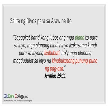 ESP Grade 10, Modules  11 and 12