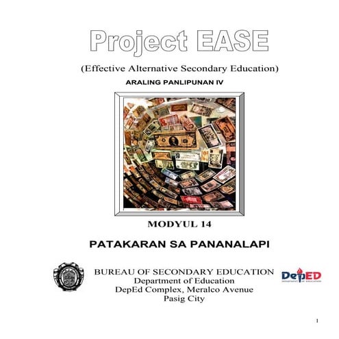 Modyul 14   patakaran sa pananalapi