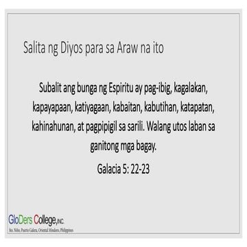 ESP Grade 10 Modyul 3-4 Linggo 3-6