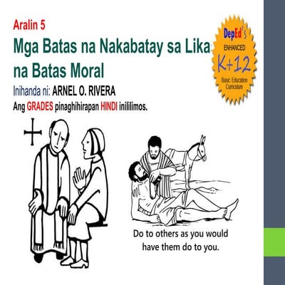 Modyul 5 - Mga Batas na Nakabatay sa Likas na Batas Moral.pptx