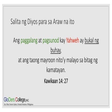 ESP Grade 10 Modules 7 and 8