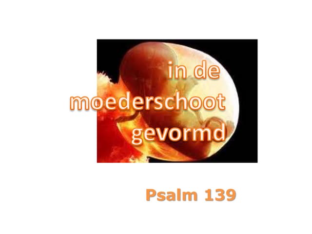 gevormd in de moederschoot | PPT