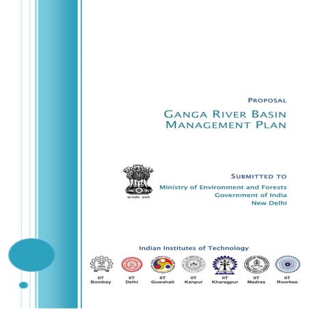 National Ganga Basin Management Plan : Proposal