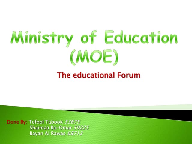 Moe Form