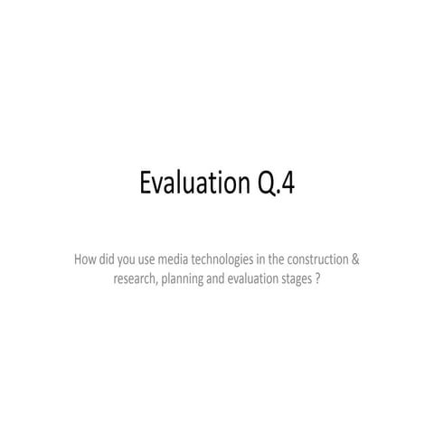 Mo evaluation q4