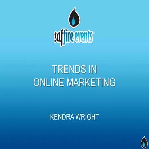 Trends in Online Marketing - MO