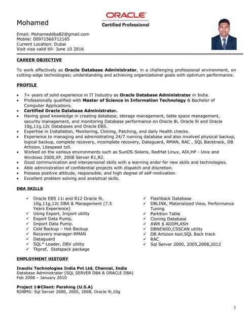 Mohamed cv