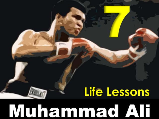 Mohammadali presented by sompong yusoontorn