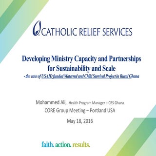 Developing Ministry Capacity and Pa...