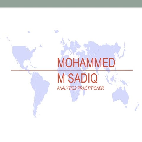 Mohammed m sadiq   2014intro v1