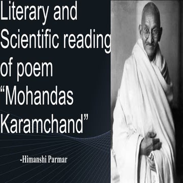 Mohandas Karamchand 