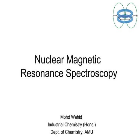 Nuclear magnetic resonance spectroscopy